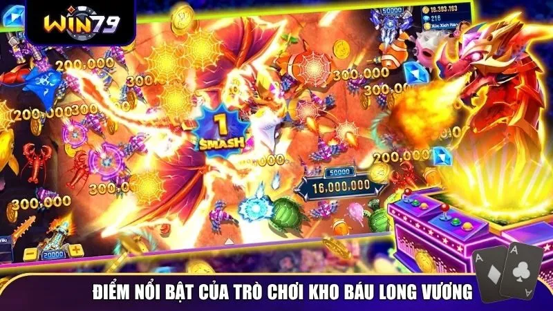 Điểm nổi bật khi chơi Kho Báu Long Cung